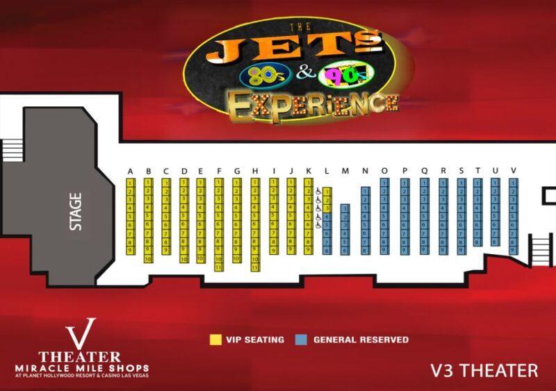 Las Vegas: The Jets Live 80s and 90s Experience - FAQs