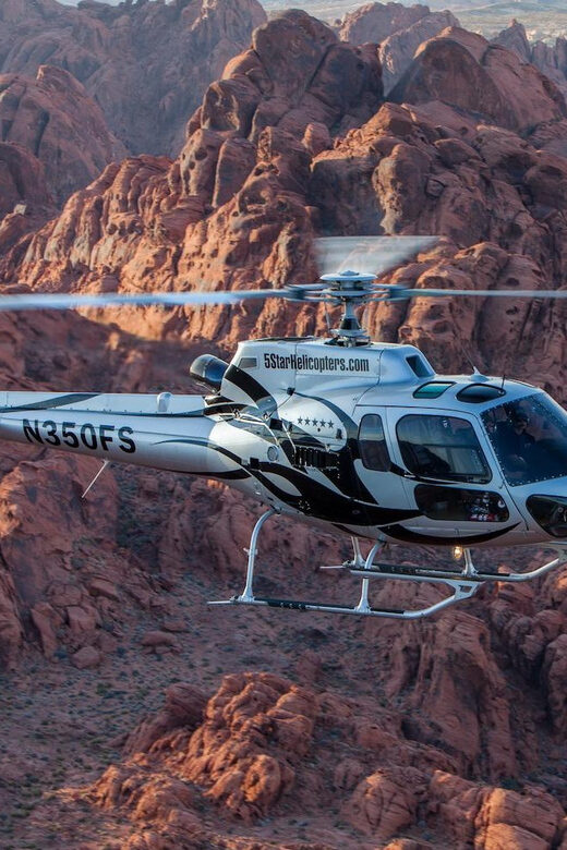 Las Vegas: Valley of Fire Helicopter with Scenic Landing - The Small Group Advantage