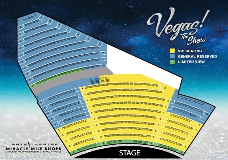 Las Vegas: Vegas! The Show Ticket - FAQ about Vegas! The Show Ticket