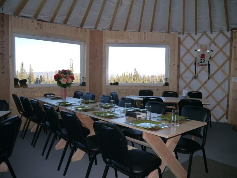 Late Night Yurt Dinner and Northern Lights - Key Points