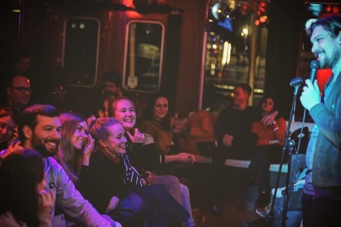 Laughing Spree - English Comedy Show on a Boat - Audience and Group Size