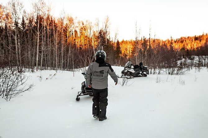 Laurentians: Guided excursion by snowmobile - What to Expect from the Snowmobile Tour