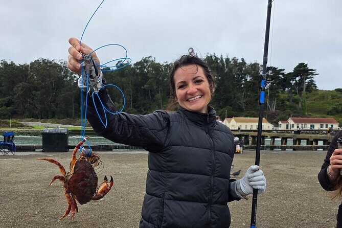 Learn to Catch and Cook Crab under Golden Gate Bridge SF - The Catch and Cook