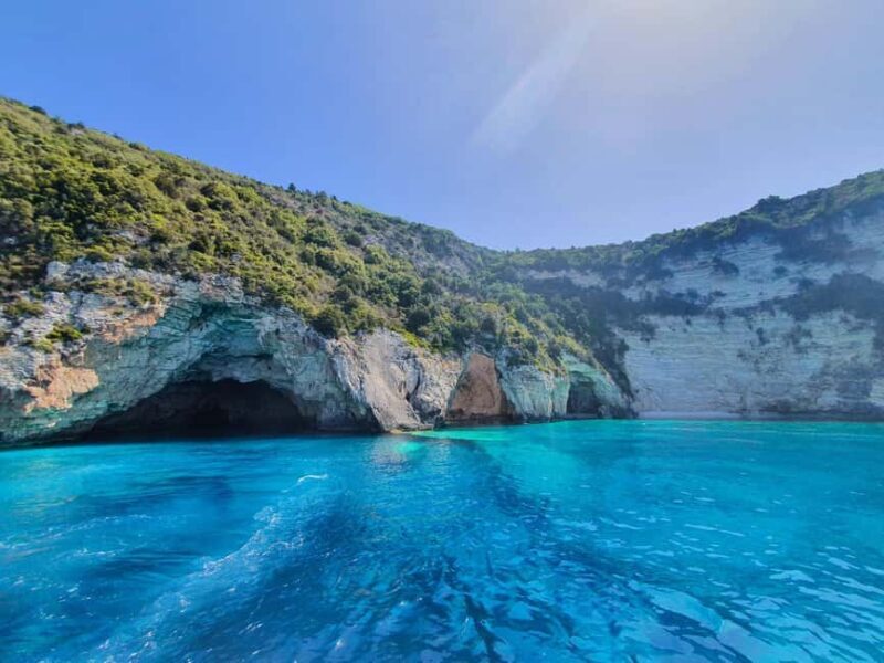 Lefkimmi: Paxos & Antipaxos Caves by Glass-Bottom Boat - Key Points