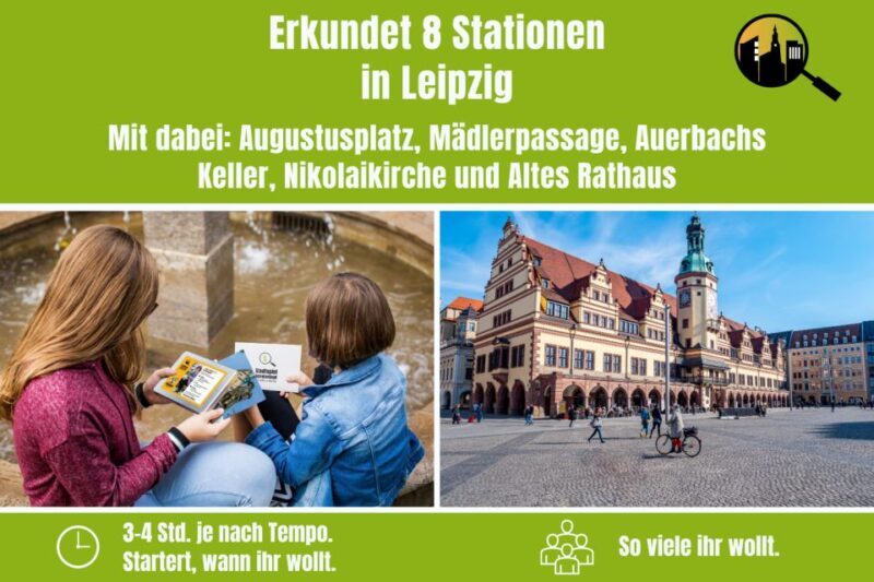 Leipzig: Scavenger Hunt Self-Guided Tour for Children - What This Tour Offers at a Glance