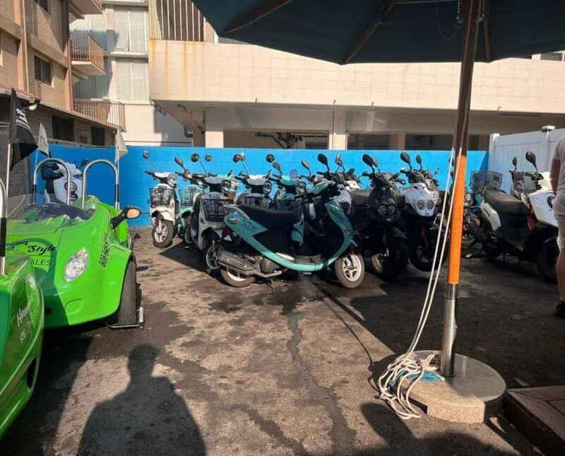 Lemon Rd: Waikiki Scooter Rental Lanikai & Kailua Beach Ride - Key Points