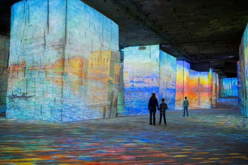 Les Baux-de-Provence: Carrières des Lumières entry ticket - The Art Exhibitions: Monet and Rousseau