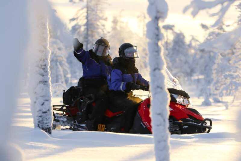 Levi: Easy Snowmobile Safari into the Nature - What to Expect from the Levi Snowmobile Safari