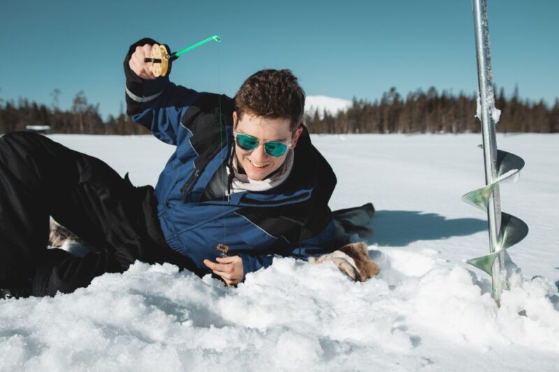 Levi: Finnish Ice Fishing Tour by Car - The Experience Provider