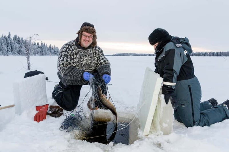 Levi: Ice Fishing by Snowmobile - The Experience in Detail
