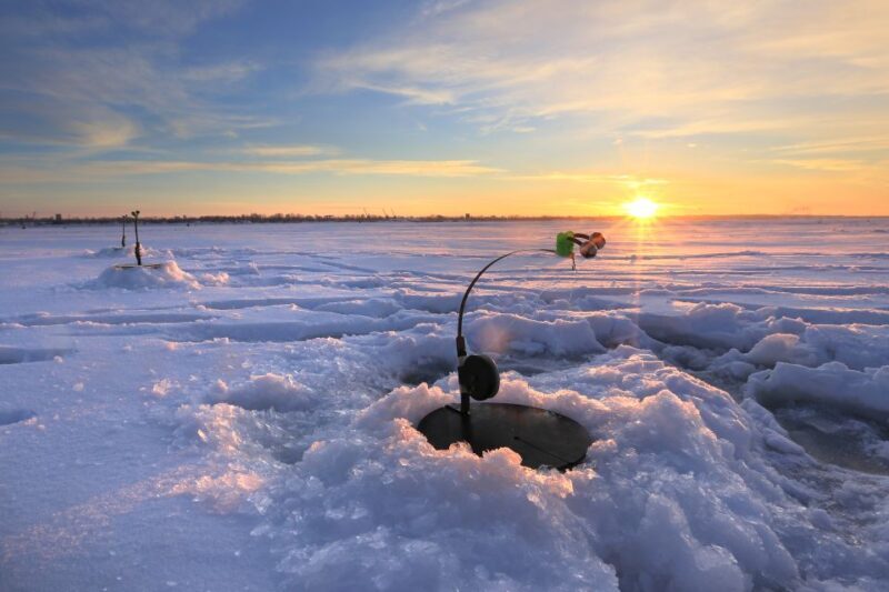 Levi: Ice Fishing by Snowmobile - Key Points