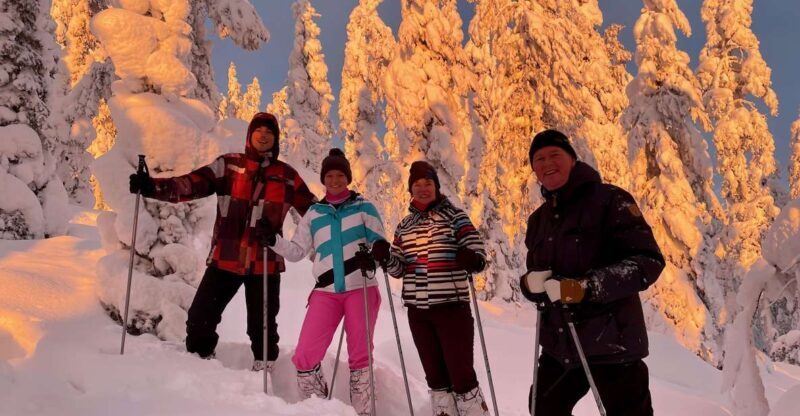 Levi: Lakeside forest snowshoeing - Practical Details