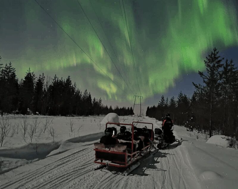 Levi: Northern Lights Sledge Ride - Key Points