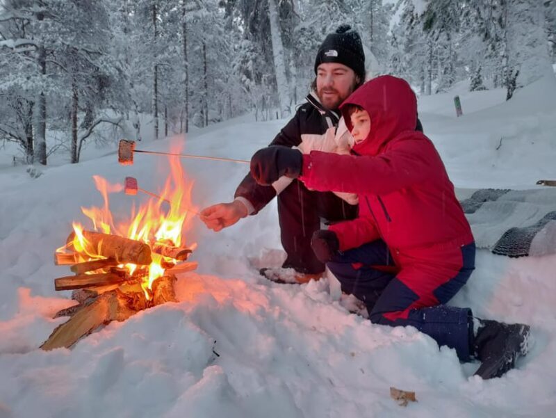 Levi: Snowshoeing and Marshmallow Grilling in the Snow - The Experience in Detail