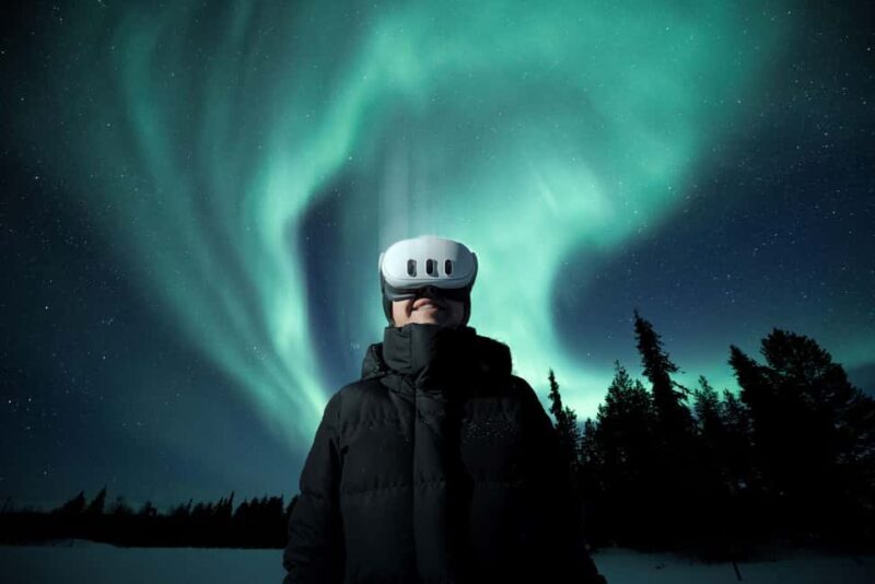 Levi: Virtual Reality Aurora Experience with Shuttle Bus - What Happens During the VR Experience?