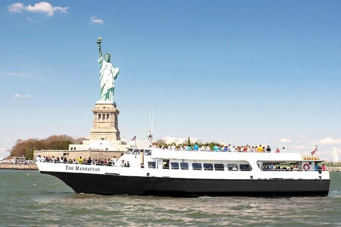 Liberty Sightseeing Cruise and Manhattan Top Sights Walking Tour - Key Points