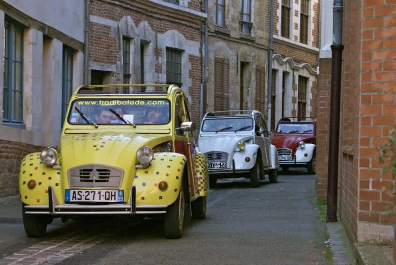 Lille Driving Tour by Convertible Citroen 2CV - Key Points