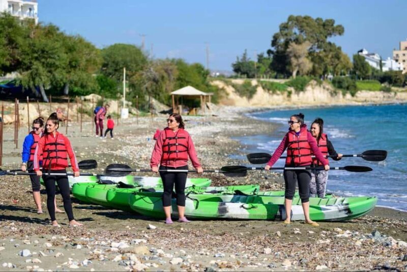 Limassol: Governor's Beach Sea Kayaking Tour with Brunch - Key Points