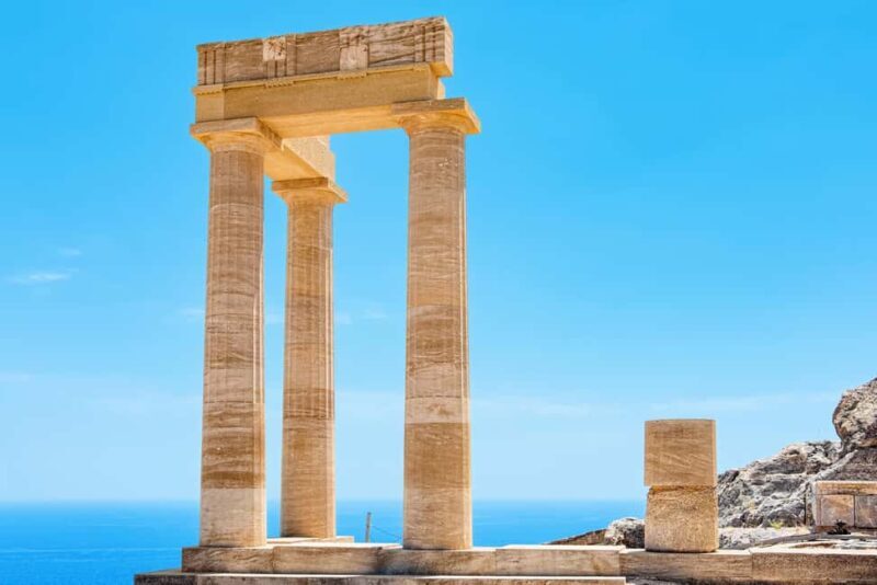 Lindos Acropolis Self-Guided Tour with 3D & Audio (No entry) - Key Points