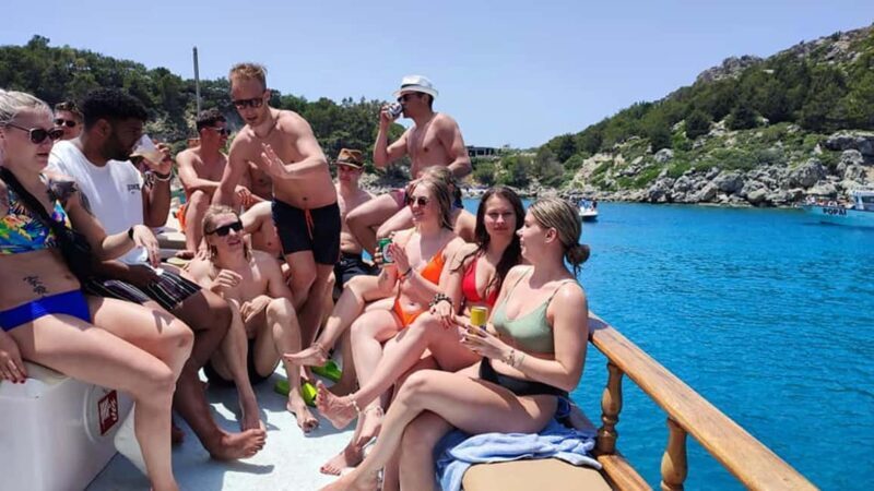 Lindos Day Cruise with Swim Stops from Faliraki & Kalithea - FAQ