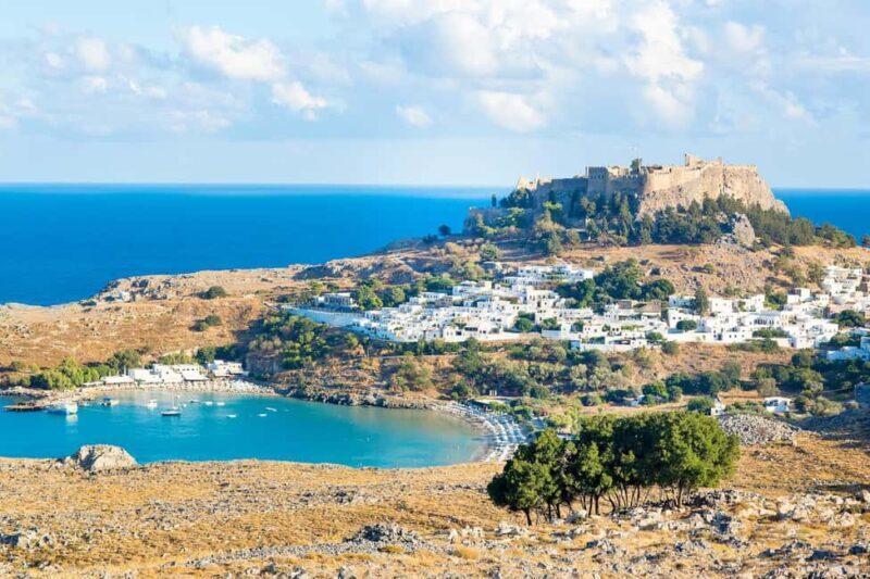 Lindos evening from Kalithea, Faliraki, Afandou, or Kolymbia - The Experience in Detail