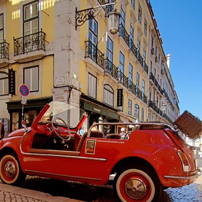 Lisbon & Belém by Vintage Fiat 500 Jolly - Key Points