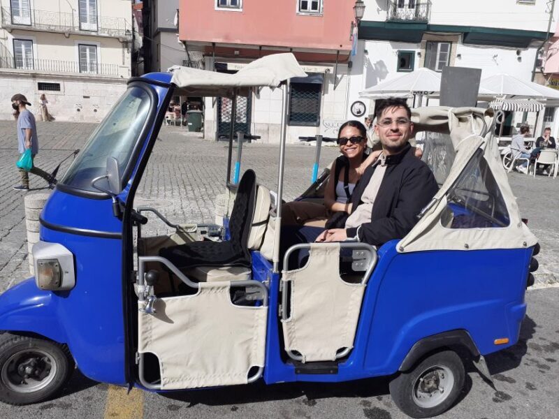 Lisbon: Belem Tuk Tuk Tour - The Experience of Riding a Tuk Tuk