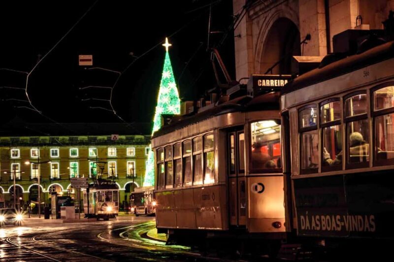 Lisbon by Night: Christmas Lights Photo Walk - Key Points