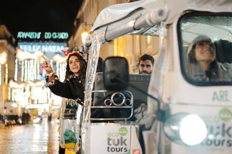 Lisbon Christmas Lights: Private Tuk Tuk Experience - Key Points