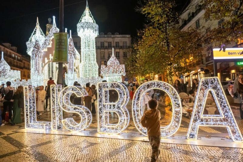 Lisbon: Christmas Lights Tuk-Tuk Tour with Local Guide - Key Points