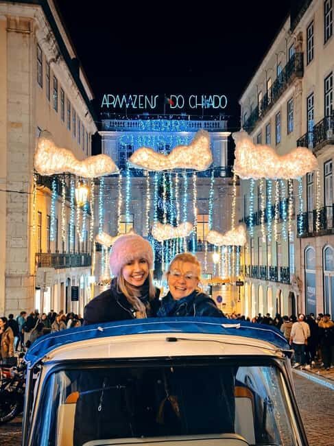Lisbon: Christmas Lights TukTuk Tour + Wonderland Drop-Off - Ending at Wonderland Lisboa: The Holiday Market