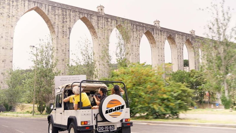 LISBON DAILY TOUR in a Vintage Jeep with FOOD&DRINK Tastings - Key Points