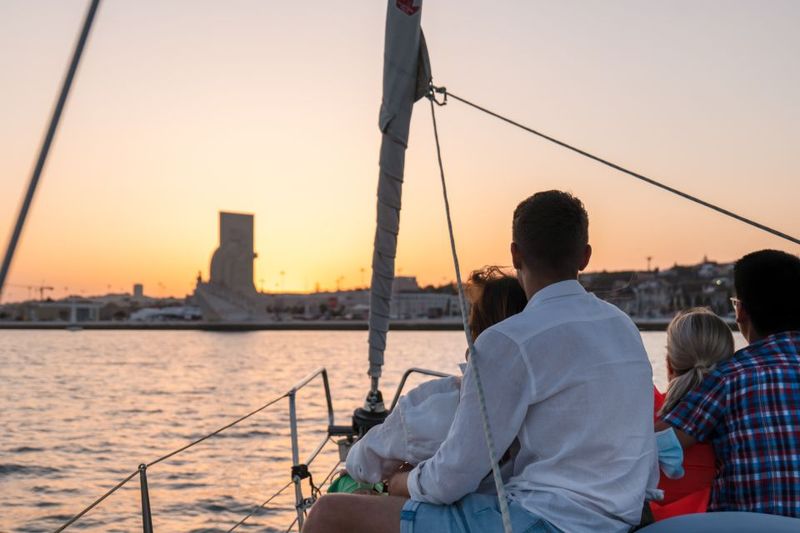 Lisbon: Daytime/Sunset/Night City Sailboat Tour with Drink - What the Boat Experience Feels Like