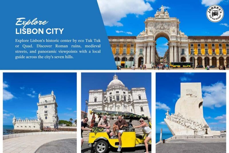 LISBON : EXPLORE OLD TOWN ALFAMA BY ELECTRIC TUK TUK - Experience and Value
