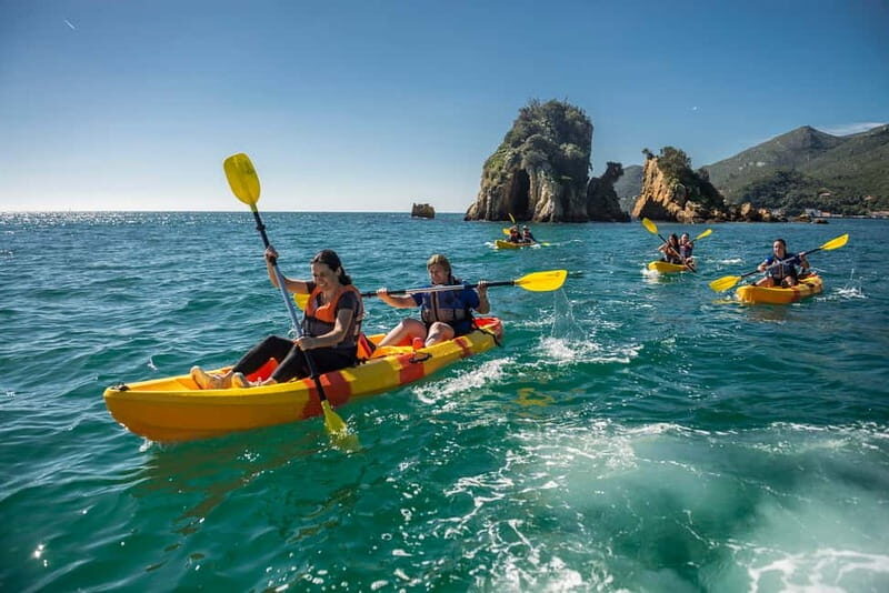 Lisbon: Kayak Tour Arrábida Natural Park, Setubal, Sesimbra - Discover the Magic of the Arrábida Coast on a Kayak Tour