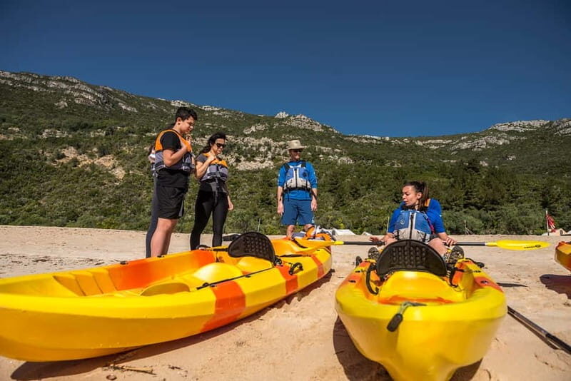 Lisbon: Kayak Tour Arrábida Natural Park, Setubal, Sesimbra - Key Points