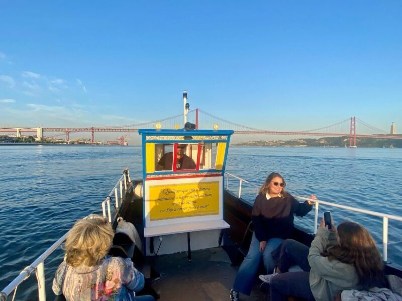 Lisbon: Live Guided Traditional Boat Sightseeing Cruise Tour - Key Points