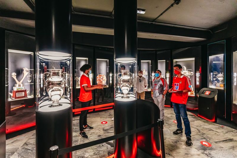 Lisbon: Luz Stadium Tour & SL Benfica Museum Entry - Cosme Damião Museum: themed areas, QR content, and big names