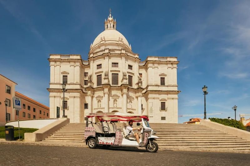Lisbon: Private Guided Tuk-Tuk Tour with Hotel Pickup - Lisbon Cathedral and Santo António: Old Faith, Old Walls