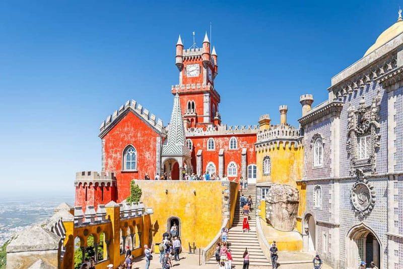 Lisbon: Sintra Cascais & Pena Palace Small Group Tour - Guincho and Estoril: quick glimpses that connect the dots