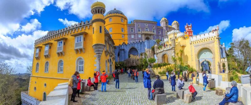 Lisbon: Sintra, Pena, Regaleira, Roca, Cascais (with pickup) - Key Points