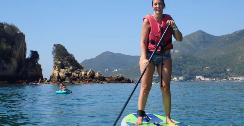 Lisbon: Stand Up Paddle Lesson in Arrábida, Setubal,Sesimbra - The Snorkeling Break
