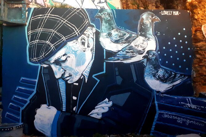 LISBON Street Art Tour - Stop 4: Jardim Botto Machado (Longest Azulejo-Wall in the World)