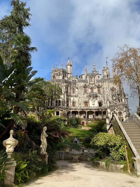 Lisbon to: Sintra, Pena & Regaleira guided 8pax group tour - Key Points