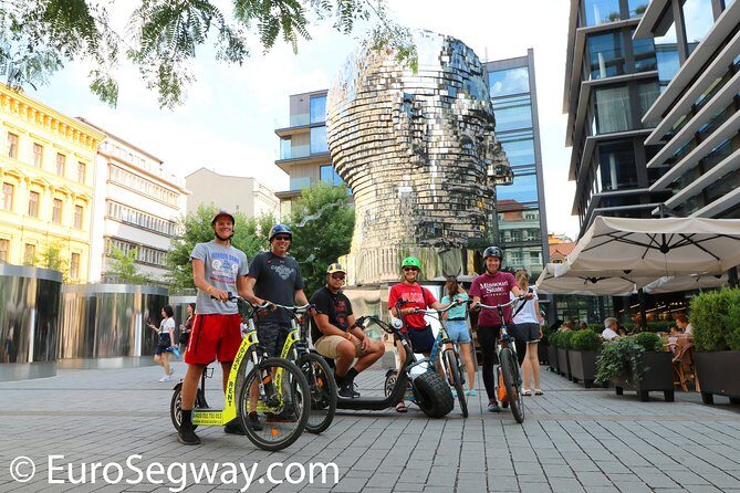 Live guided Electric Trike & e-Scooter Tour of Prague - The Sum Up