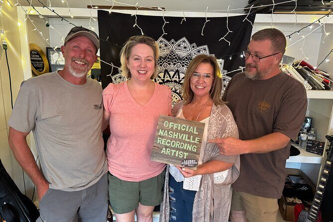 Live the Nashville Dream: Write and Record Your Very Own Song! - Who Is This Tour Best For?