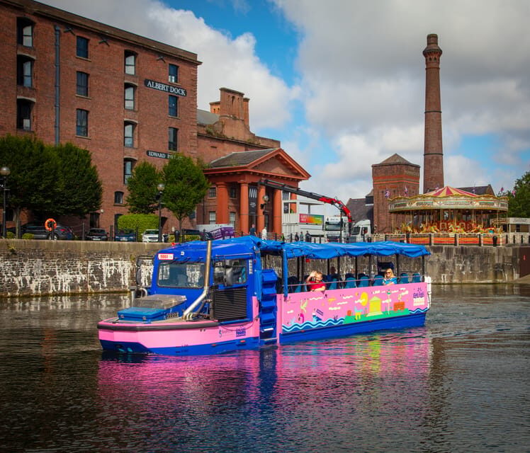 Liverpool: Amphibious Tour and Royal Albert Dock Splashdown - Key Points