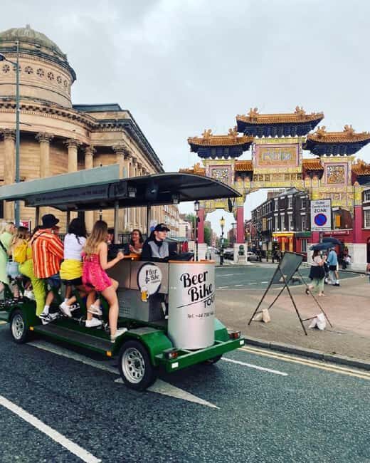 Liverpool: Beer Bike Tour with Drinks and Music - Key Points