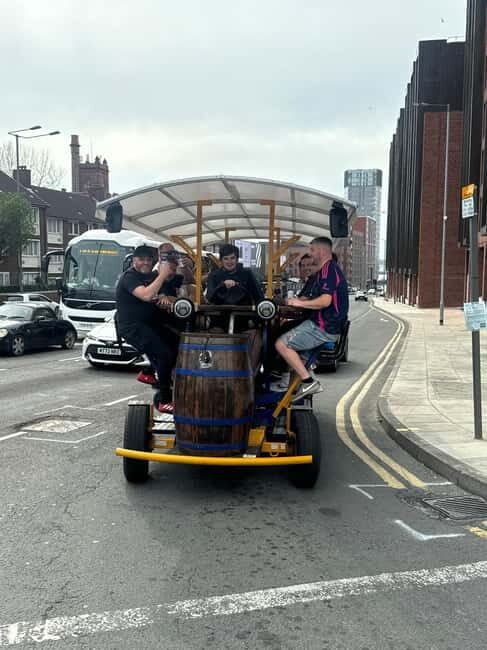 Liverpool: Party Bike Tour with Beer, Prosecco or Cider - What to Expect from the Liverpool Party Bike Tour