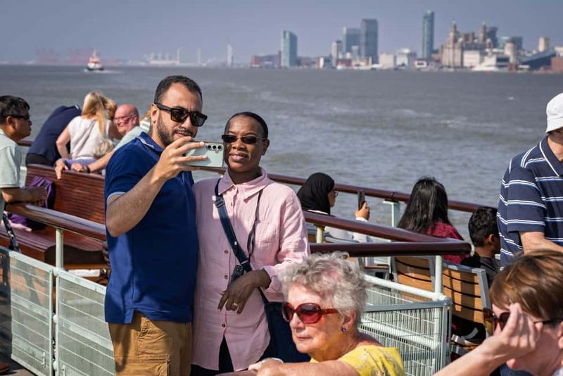 Liverpool: Sightseeing River Cruise on the Mersey River - Liverpool Cathedral and Hill Dickinson Stadium From the River
